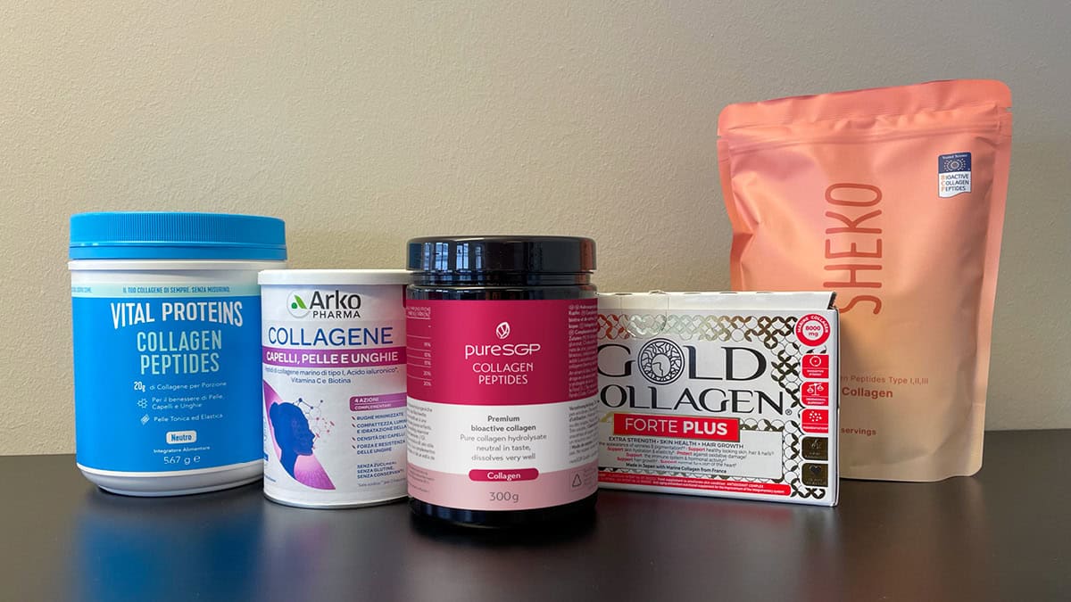 Hautpflegeprodukte mit Kollagen für straffe, jugendliche Haut, ideal für Anti-Aging und Schönheit.